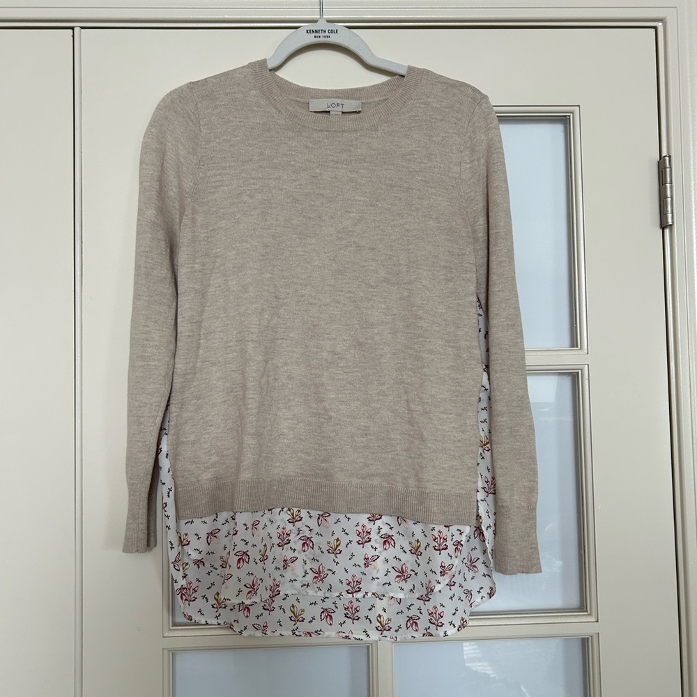 LOFT sweater blouse